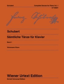 Schubert: Complete Dances Volume 1 for Piano published by Wiener Urtext